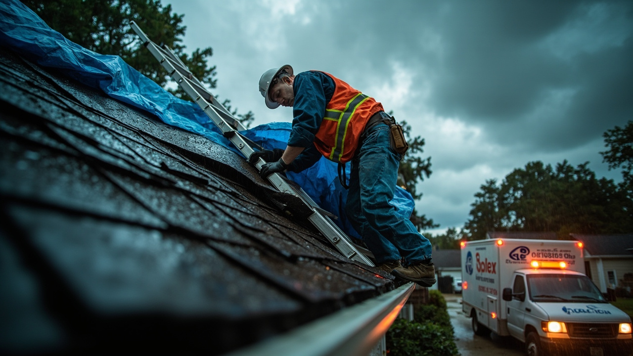 Emergency Roof Leak Tarping in Virginia Beach – 24/7 Response Teams Dispatched in Under 60 Minutes