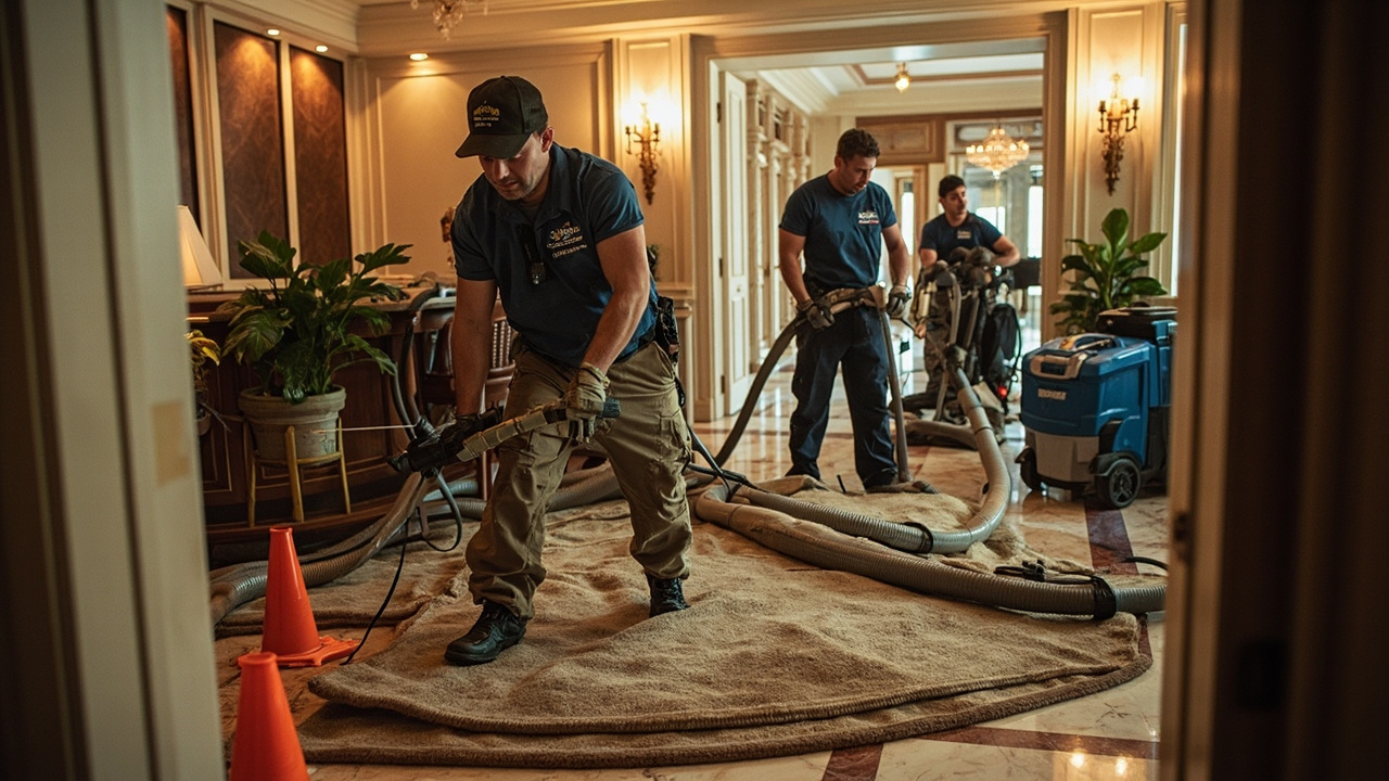 How Professional Hospitality Flood Remediation Differs from Residential Water Removal