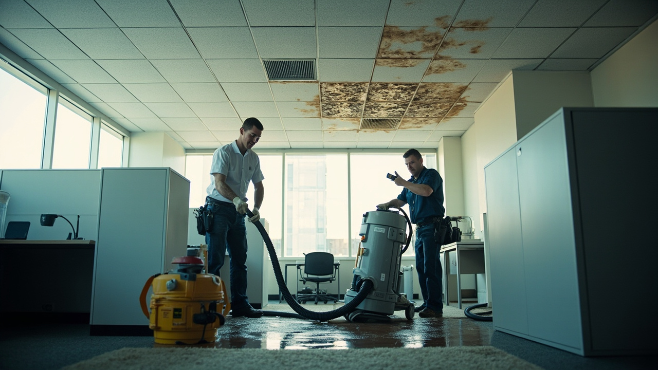 How We Execute Commercial Property Water Mitigation Without Halting Operations