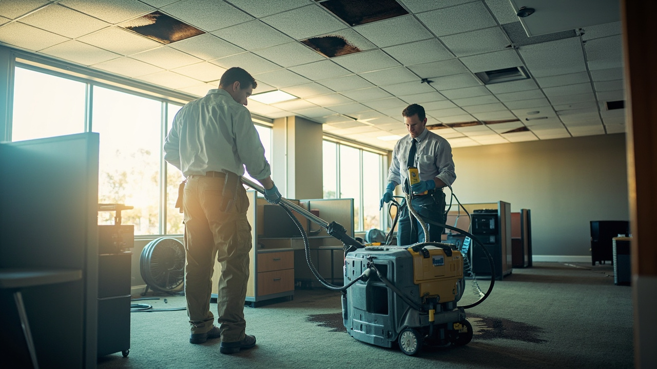 Office Building Water Restoration in Virginia Beach | Minimize Downtime with Industrial-Grade Commercial Mitigation