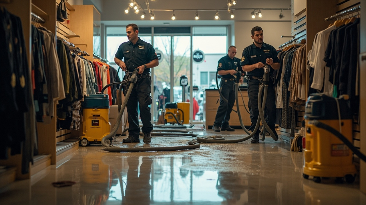 Retail Store Water Cleanup in Virginia Beach – Minimize Downtime and Protect Your Revenue Stream