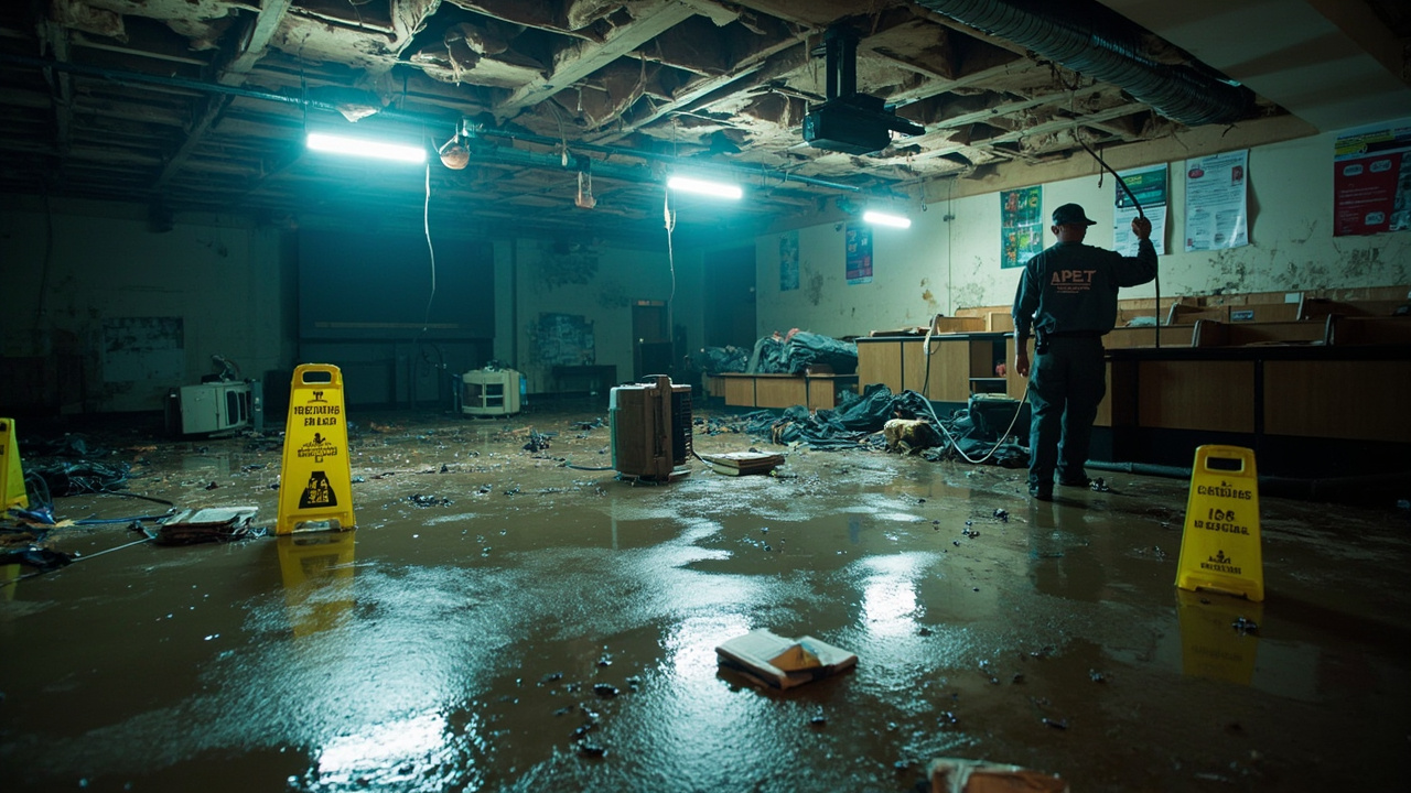 How We Execute Academic Building Water Damage Repair