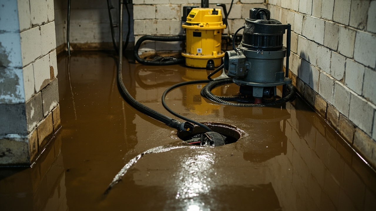 How Apex Water Damage Restoration Virginia Beach Executes Sump Pump Backup Water Removal