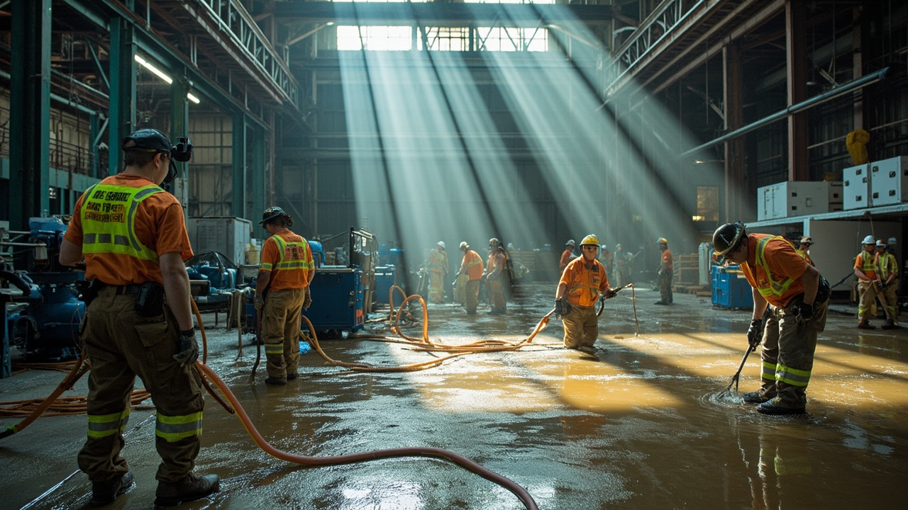 Warehouse Flood Restoration in Virginia Beach – Industrial-Grade Recovery That Protects Your Operations and Inventory