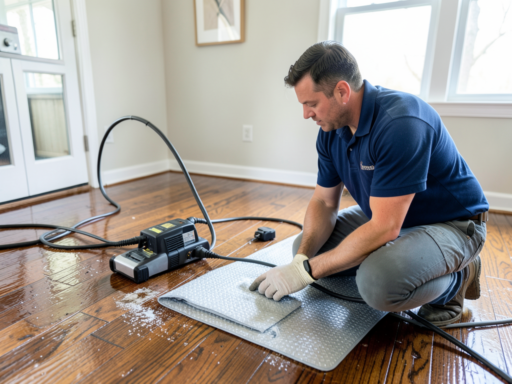 Can your hardwood floors be saved after a flood in