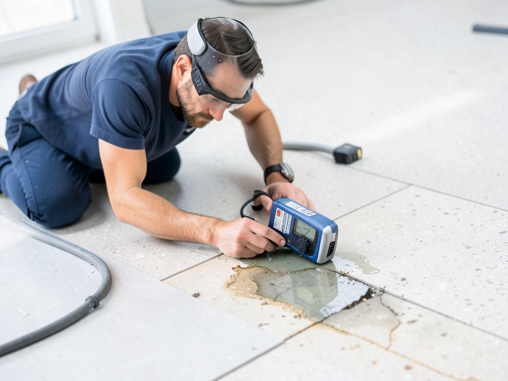 Drying out wet subfloors under lvp flooring in you