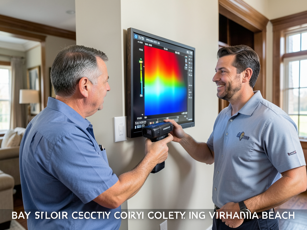 How we use thermal imaging to find mystery leaks i
