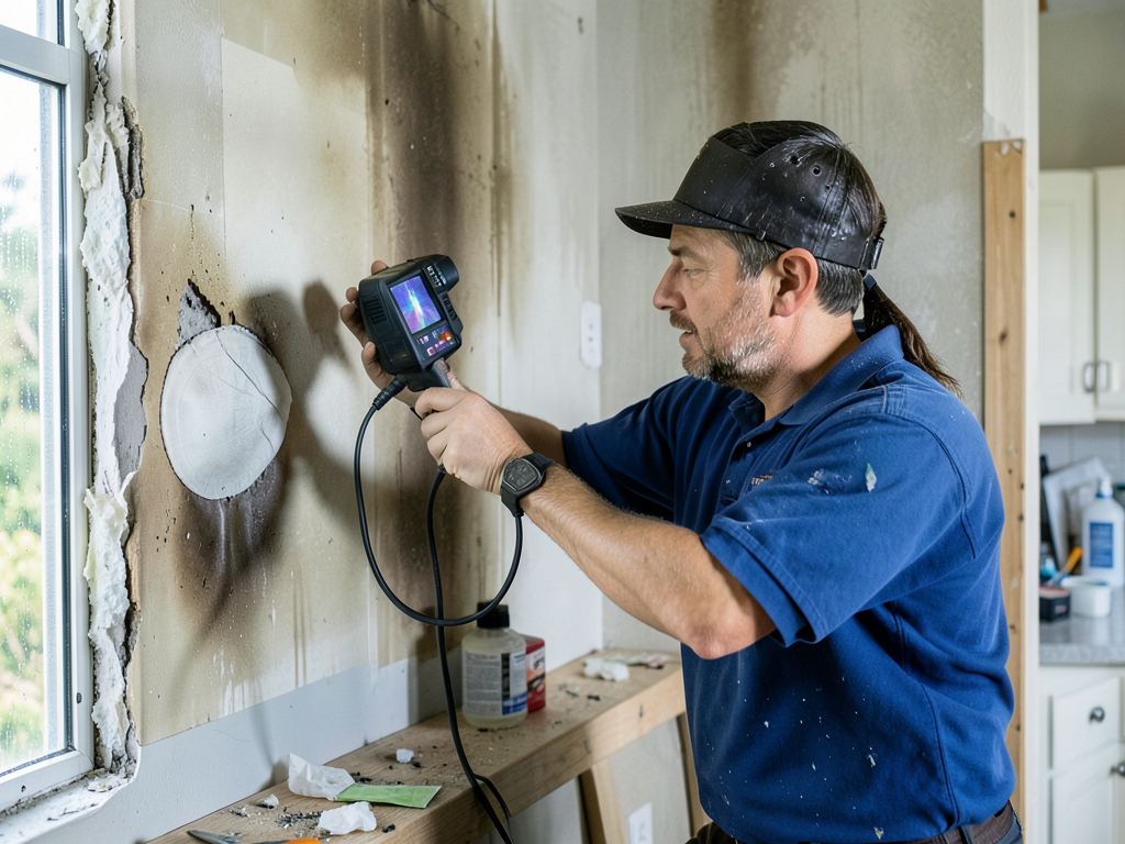 How wind driven rain causes water damage through y