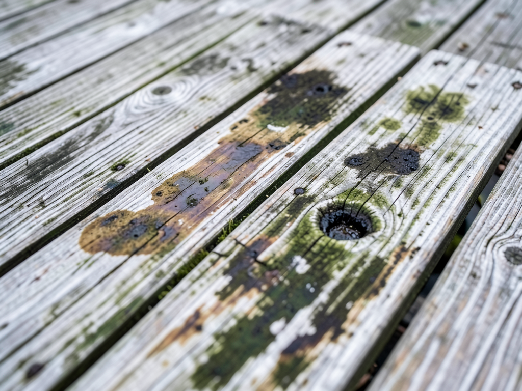 Repairing damage from a backyard pool overflow in Broad Bay Point